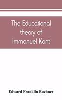 The educational theory of Immanuel Kant