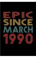 Epic Since March 1990