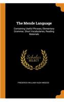 Mende Language
