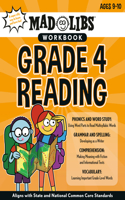 Mad Libs Workbook: Grade 4 Reading: Aligns with State and National Common Core Standards(Mad Libs Workbooks)