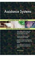 Assistance Systems A Complete Guide - 2020 Edition