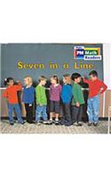 Rigby PM Math Readers: Individual Student Edition Yellow Seven in a Line: (English)