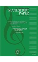 House of Joy Music Deluxe 10-Staff Manuscript Paper