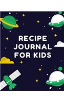 Recipe Journal For Kids