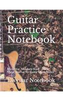 Guitar Practice Notebook