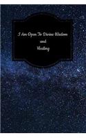 I Am Open to Divine Wisdom and Healing: Tarot Diary Log Book, Record and Interpret Readings, Daily Draw Journal