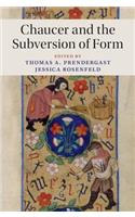 Chaucer and the Subversion of Form