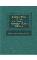 English-Irish Phrase Dictionary
