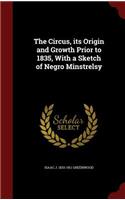 The Circus, Its Origin and Growth Prior to 1835, with a Sketch of Negro Minstrelsy