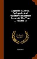 Appleton's Annual Cyclopedia and Register of Important Events of the Year ..., Volume 15