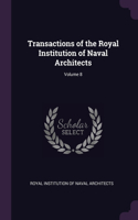 Transactions of the Royal Institution of Naval Architects; Volume 8