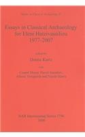 Essays in Classical Archaeology for Eleni Hatzivassiliou