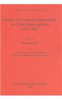 Essays in Classical Archaeology for Eleni Hatzivassiliou