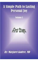 A Simple Path to Lasting Personal Joy: First Steps(English)