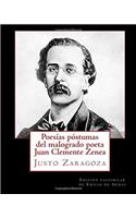 Poesias postumas del malogrado poeta Juan Clemente Zenea