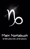 Mein Notizbuch - Sternzeichen Steinbock