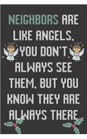 Neighbors Are Like Angels You Don't Always See Them But You Know They Are Always There