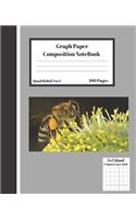 Graph Composition Notebook 5 Squares per inch 5x5 Quad Ruled 5 to 1 100 Pages