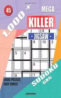 1,000 + Mega jigsaw killer sudoku 6x6: Logic puzzles easy levels(45 Killer Sudoku)