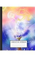 Notebook: Anime Japan Sailor Moon Soft Glossy Cover Graph Paper Pages Book 7.5 x 9.25 Inches 110 Pages