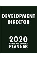 Development Director 2020 Weekly and Monthly Planner