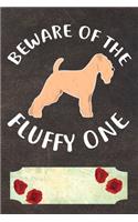 Beware Of The Fluffy One Notebook Journal