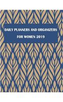 Daily Planners and Organizers for Women 2019