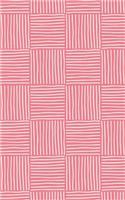 Pink Salmon Stripe Weave - Lined Notebook with Margins - 5x8: 101 Pages, 5 x 8, College Ruled, Journal, Soft Cover