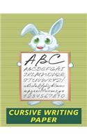 Cursive Writing Paper