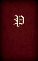 P: Lined Monogram Cover Diary, 5x8", 124 Pages