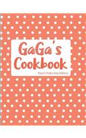 GaGa's Cookbook Peach Polka Dot Edition