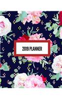 2019 Planner: Weekly & Monthly Calendar Schedule Organizer Inspirational Quotes, Notes & Check Listjanuary2019 Through to December 2019 Paperback