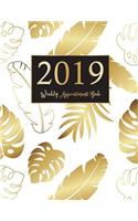 2019 Weekly Appointment Book