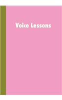 Voice Lessons