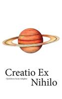 Creatio Ex Nihilo