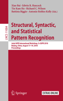 Structural, Syntactic, and Statistical Pattern Recognition