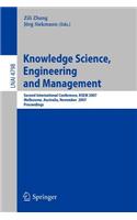 Knowledge Science, Engineering and Management