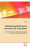 Monitoring Multi-party Contracts for E-business