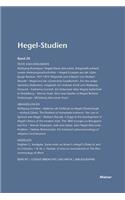 Hegel-Studien / Hegel-Studien Band 20 (1985)