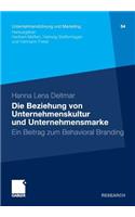 Die Beziehung Von Unternehmenskultur Und Unternehmensmarke