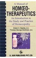 Manual of Homoeopathic Therapeutics