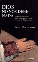 Dios no nos debe nada