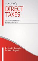 Direct Taxes (T.Y.B.Com Semester V)- Mumbai University