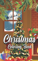 Christmas Coloring Book: An Adult Coloring Book Featuring Adorable Santa Designs for Holiday Fun, Stress Relief and Relaxation