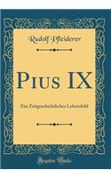 Pius IX: Ein Zeitgeschichtliches Lebensbild (Classic Reprint)