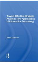 Toward Effective Strategic Analysis