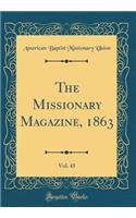 The Missionary Magazine, 1863, Vol. 43 (Classic Reprint)