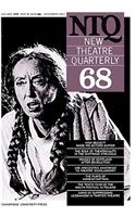 New Theatre Quarterly 68: Volume 17, Part 4