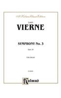 Symphony No. 3, Op. 28: Sheet(Kalmus Edition)