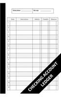 Checking Account Ledger